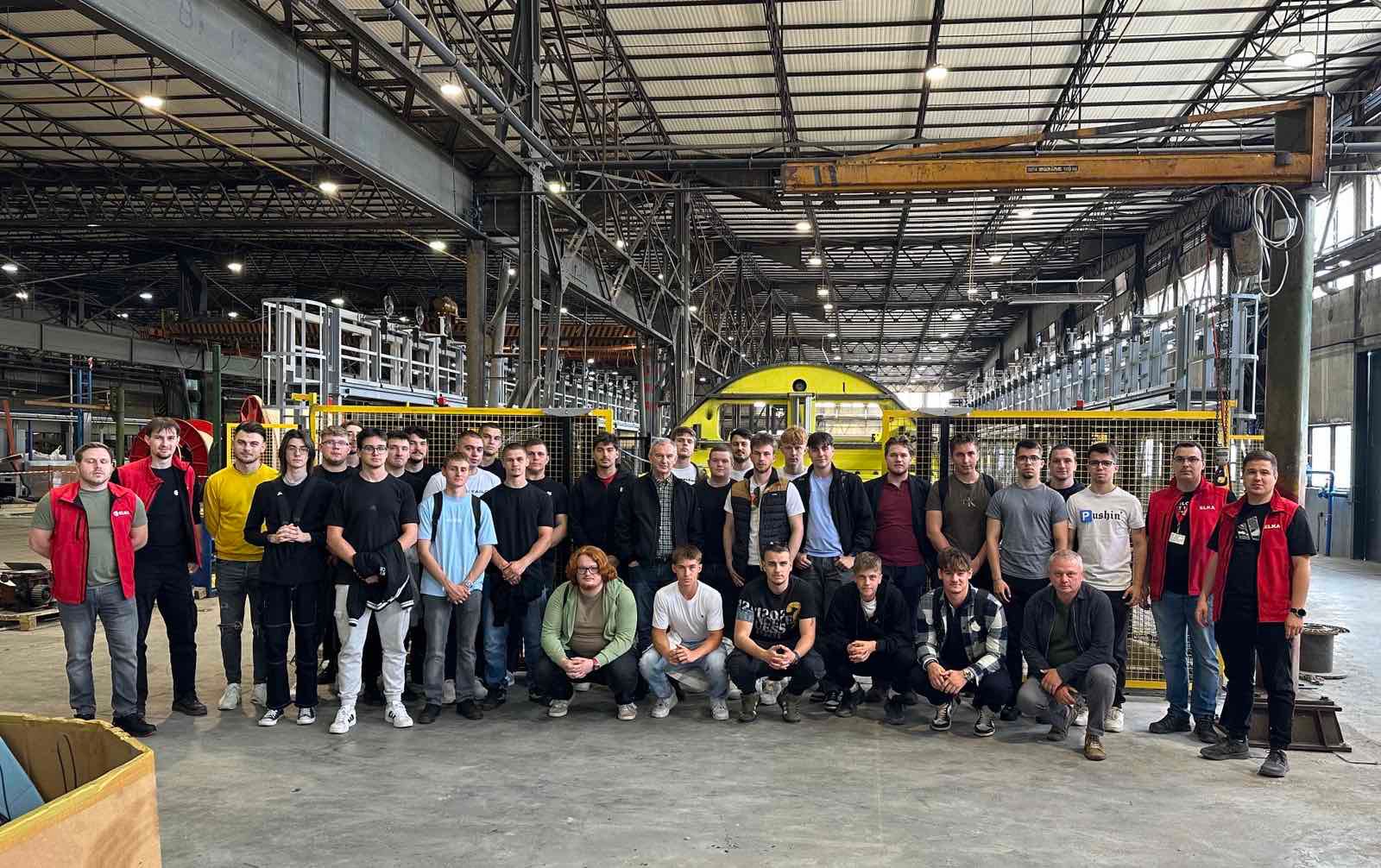 Welcome, students from Sveučilište Sjever at our company!